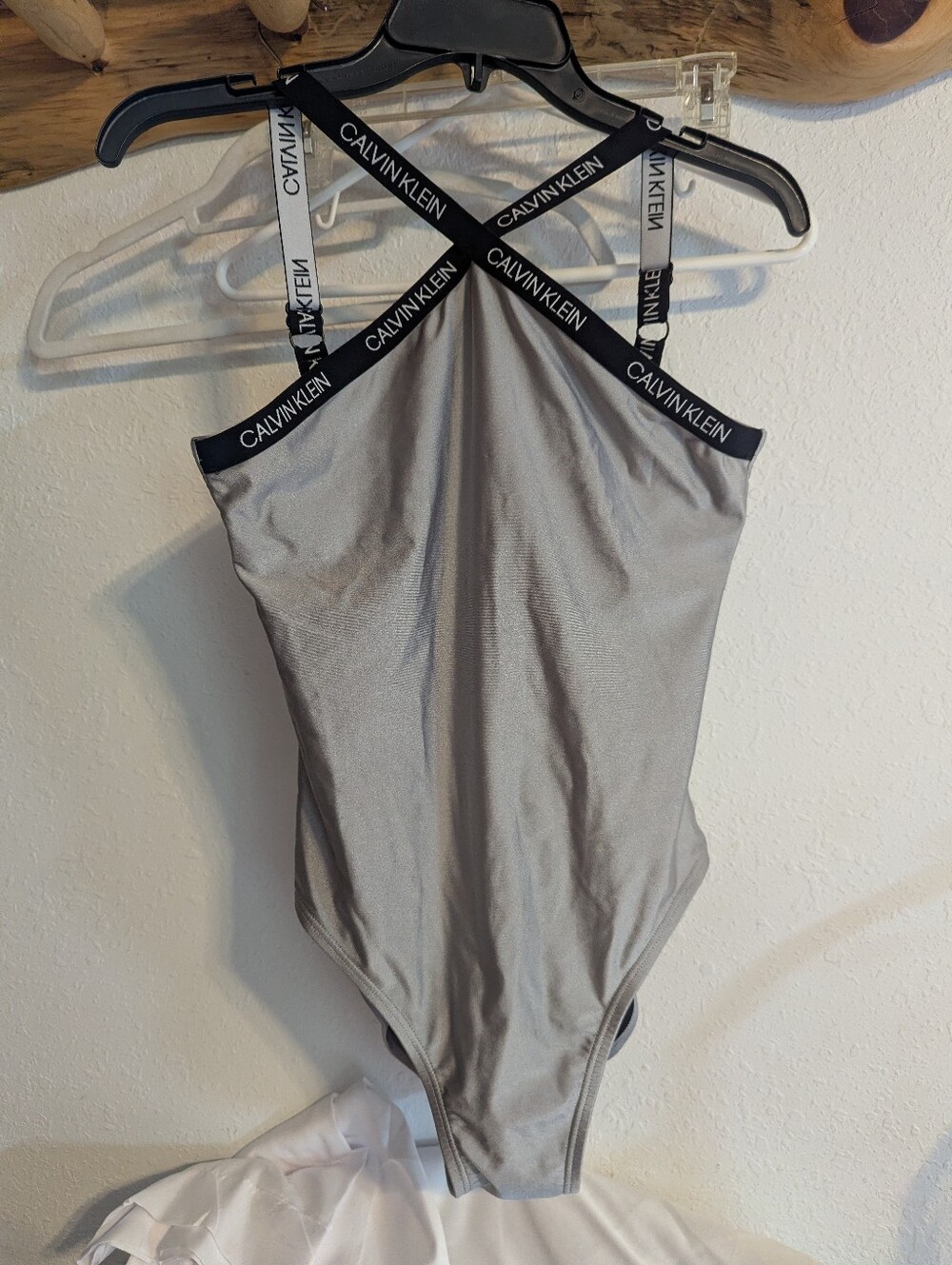 Calvin Klein One Piece Swim Suit Size Large